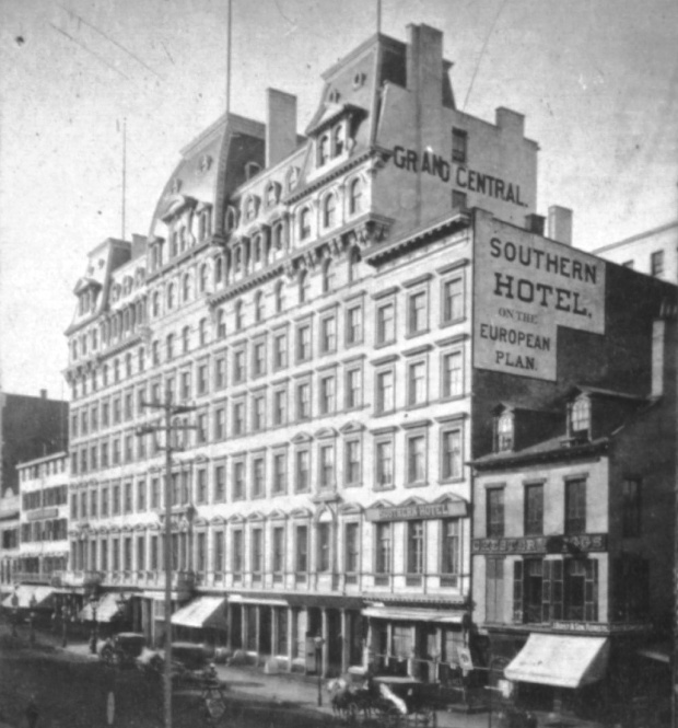 New York City Manhattan 1880's Grand Central Hotel 